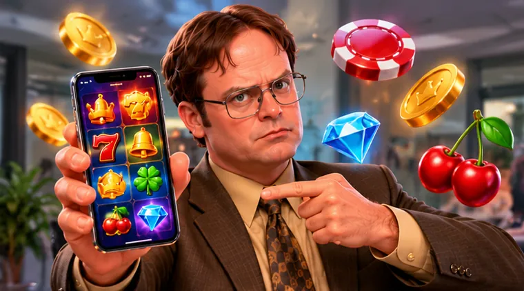 Illustratie van de Spinboss casino app op een smartphone
