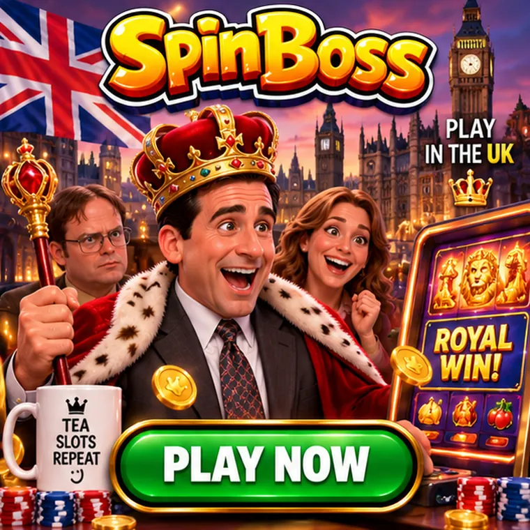 Spinboss casino concept artwork for UK players